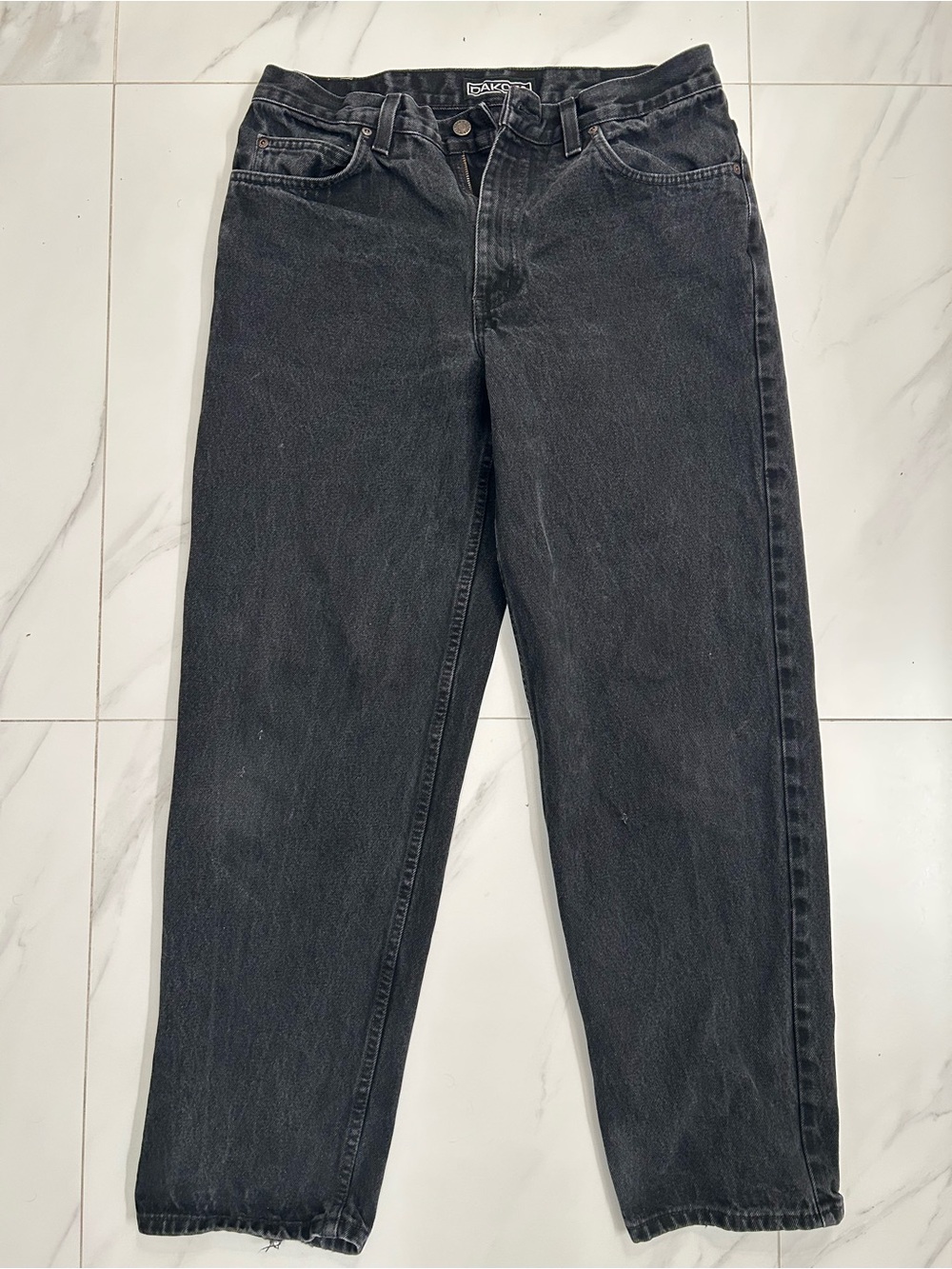 Dakota Black Washed Denim Jeans